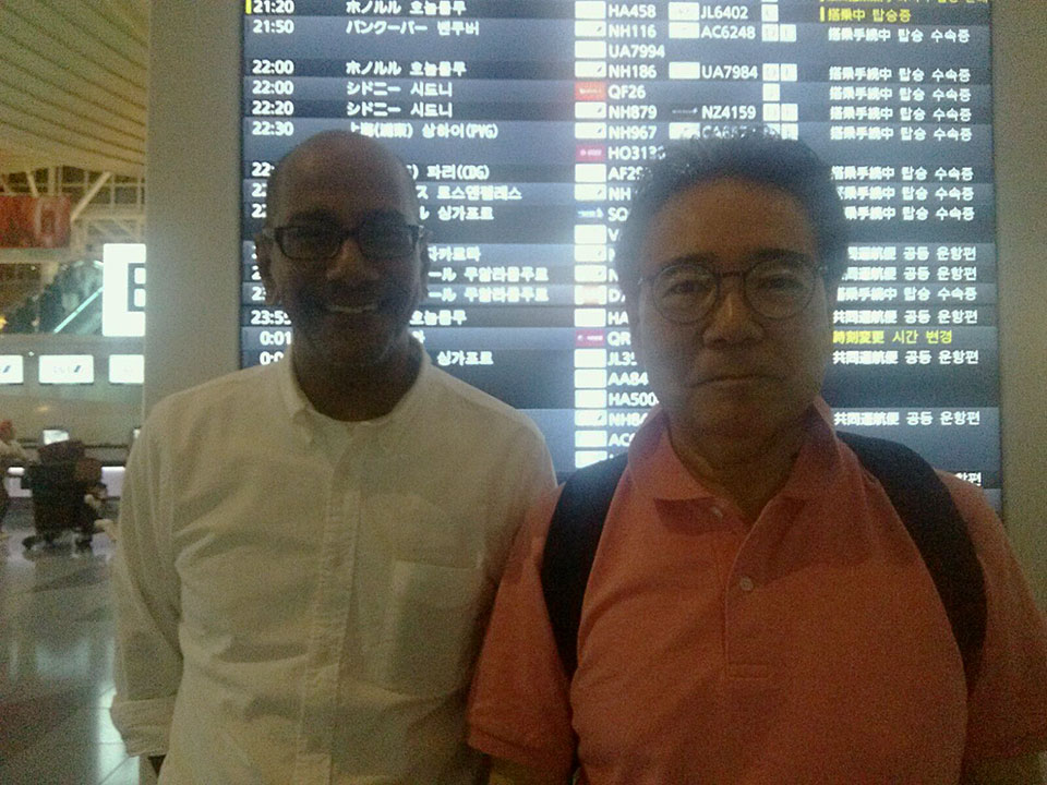 現在富士通関係会社のマレーシア拠点に勤務している元同僚と石川代表