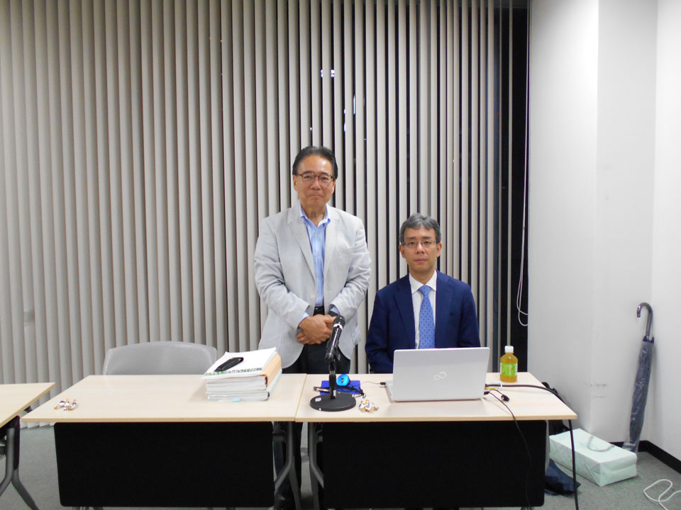 植松弁護士と石川代表